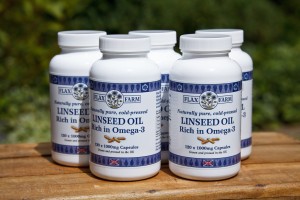 1000mg Linseed oil capsules 5 x120 capsules